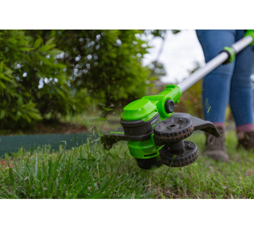 Триммер аккумуляторный Greenworks 24V G24LT301 (1хАКБ 4Ач и ЗУ) 30 см