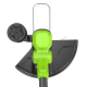 Триммер аккумуляторный Greenworks 24V G24LT301 (1хАКБ 4Ач и ЗУ) 30 см