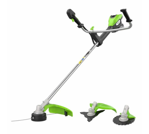 Триммер аккумуляторный Greenworks 82V TB201H (1хАКБ 8 Ач и ЗУ) 46см