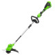 Триммер аккумуляторный Greenworks GD40LT 40V (1хАКБ 8Ач и ЗУ) 38 см