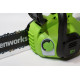Цепная пила аккумуляторная Greenworks 24V G24CS25 (1хАКБ 8Ач и ЗУ) 25см