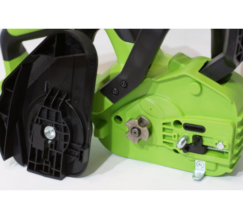 Цепная пила аккумуляторная Greenworks 24V G24CS25 (1хАКБ 8Ач и ЗУ) 25см