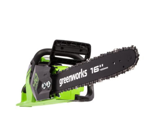 Цепная пила аккумуляторная Greenworks 40V GD40CS18 (1xАКБ 8Ач и ЗУ) 40см