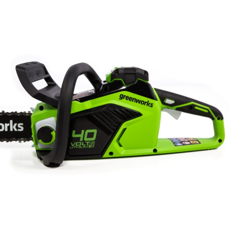 Цепная пила аккумуляторная Greenworks 40V GD40CS18 (1xАКБ 8Ач и ЗУ) 40см
