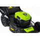 Газонокосилка аккумуляторная Greenworks 40V GD40LM46SP (1хАКБ 5Ач и ЗУ) 46см самоходная
