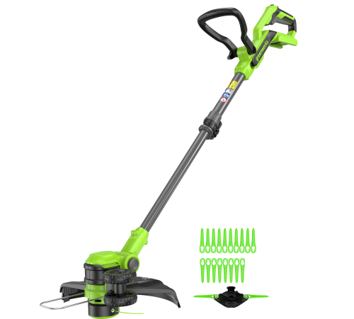 Триммер аккумуляторный Greenworks 40V G40LT331 (1хАКБ 4Ач и ЗУ) 33 см