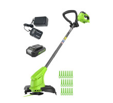 Триммер аккумуляторный Greenworks 24V G24LT251 (1хАКБ 2Ач и ЗУ) 25см