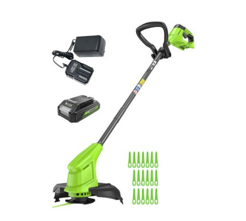 Триммер аккумуляторный Greenworks 24V G24LT251 (1хАКБ 2Ач и ЗУ) 25см