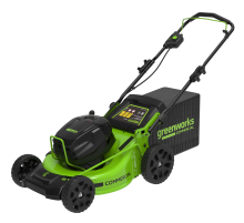 Газонокосилка аккумуляторная Greenworks 82V GC82HPLM51 (1хАКБ 5 Ач и ЗУ) 51 см