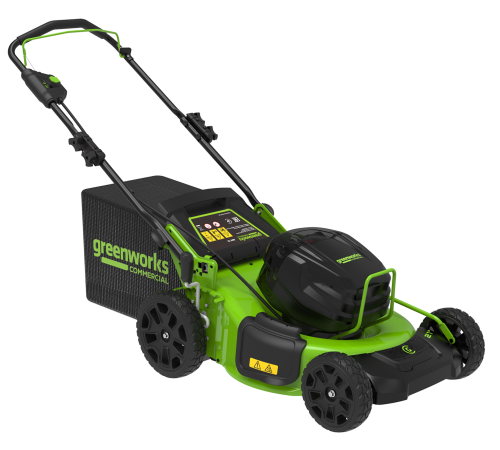 Газонокосилка аккумуляторная Greenworks 82V GC82HPLM51 (1хАКБ 5 Ач и ЗУ) 51 см