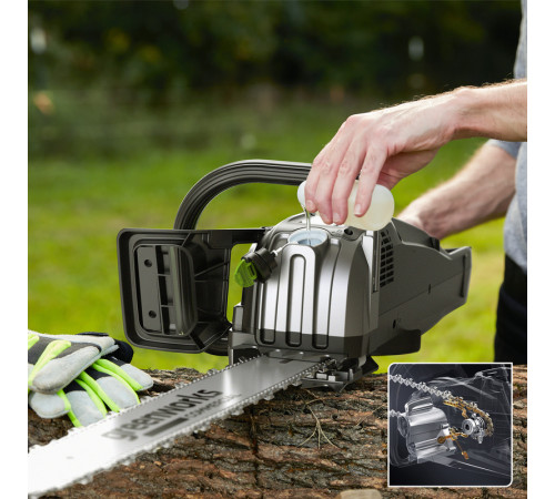 Цепная пила аккумуляторная Greenworks 82V OCS800 (без АКБ и ЗУ) 5кВт 50см