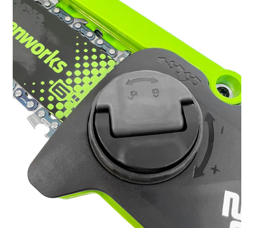 Цепная мини пила аккумуляторная Greenworks 24V GD24CS15( без АКБ и ЗУ)15см б/щ с авто/смазкой цепи