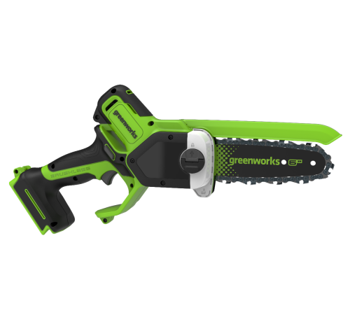 Цепная мини пила аккумуляторная Greenworks 24V GD24CS15( без АКБ и ЗУ)15см б/щ с авто/смазкой цепи