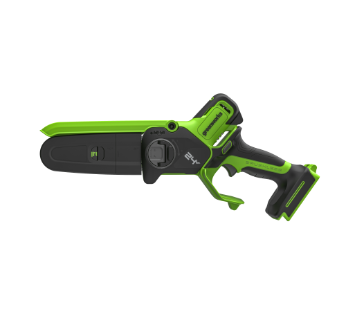 Цепная мини пила аккумуляторная Greenworks 24V GD24CS15( без АКБ и ЗУ)15см б/щ с авто/смазкой цепи