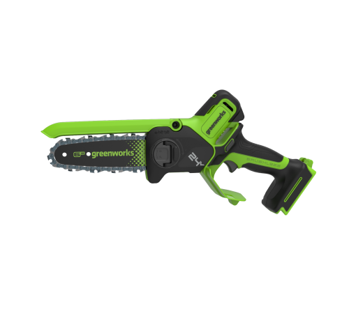 Цепная мини пила аккумуляторная Greenworks 24V GD24CS15( без АКБ и ЗУ)15см б/щ с авто/смазкой цепи