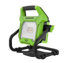 LED-прожектор с гибридным питанием аккумуляторный Greenworks G40WLH 40V / 220V (без АКБ и ЗУ)