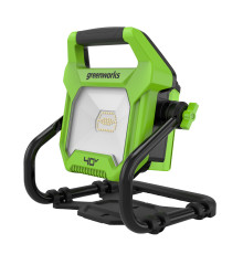 LED-прожектор с гибридным питанием аккумуляторный Greenworks G40WLH 40V / 220V (без АКБ и ЗУ)