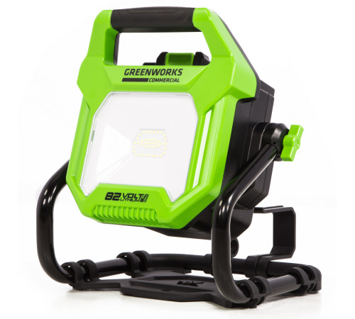 LED-прожектор с гибридным питанием аккумуляторный Greenworks G82WLH 82V / 220V (без АКБ и ЗУ)