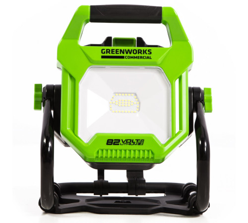 LED-прожектор с гибридным питанием аккумуляторный Greenworks G82WLH 82V / 220V (без АКБ и ЗУ)