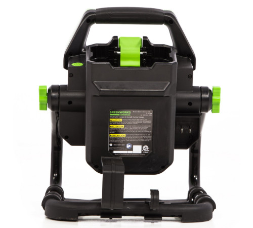 LED-прожектор с гибридным питанием аккумуляторный Greenworks G82WLH 82V / 220V (без АКБ и ЗУ)