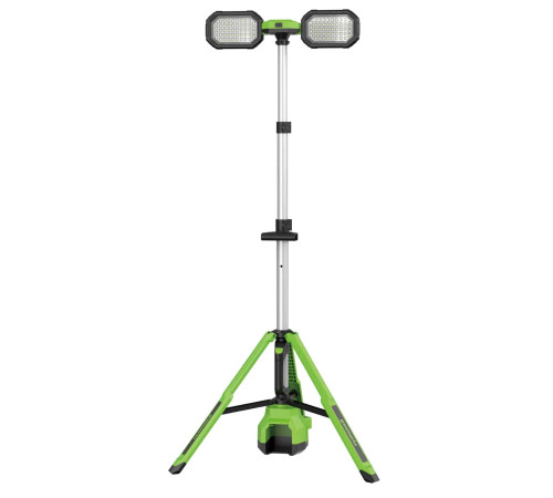 Мачта осветительная аккумуляторная Greenworks GPT-STL 24V/110-240V, 3000 лм (без АКБ и ЗУ)