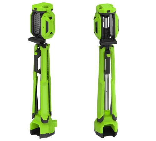 Мачта осветительная аккумуляторная Greenworks GPT-STL 24V/110-240V, 3000 лм (без АКБ и ЗУ)