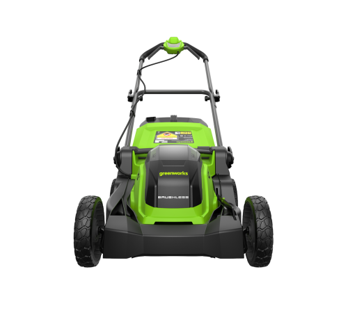 Газонокосилка аккумуляторная Greenworks 40V GD40LM411 (1хАКБ 5Ач и ЗУ) 41 см б/щ