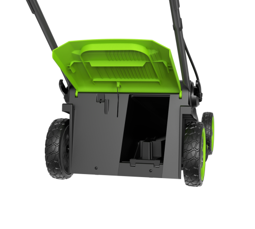 Газонокосилка аккумуляторная Greenworks 40V GD40LM411 (1хАКБ 5Ач и ЗУ) 41 см б/щ