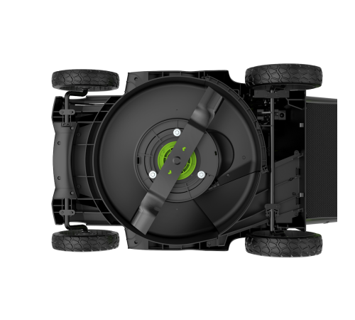 Газонокосилка аккумуляторная Greenworks 40V GD40LM411 (1хАКБ 5Ач и ЗУ) 41 см б/щ