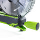 Пила торцовочная Greenworks GD24MS216 24V бесщеточная с протяжкой (1хАКБ 4Ач и ЗУ)