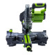 Пила торцовочная Greenworks GD24MS216 24V бесщеточная с протяжкой (1хАКБ 4Ач и ЗУ)