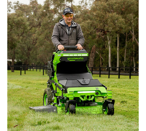 Райдер с нулевым радиусом разворота Greenworks 82V ZTCS92 (со встроенным АКБ 8кВтч) 92 см