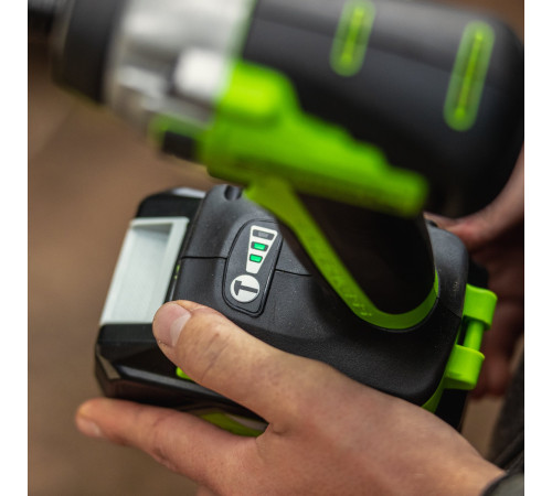 Винтоверт ударный аккумуляторный Greenworks 24V GD24ID3 (1x4Ач, ЗУ, кор) 300Нм, 3 режима, 0-2800об/м