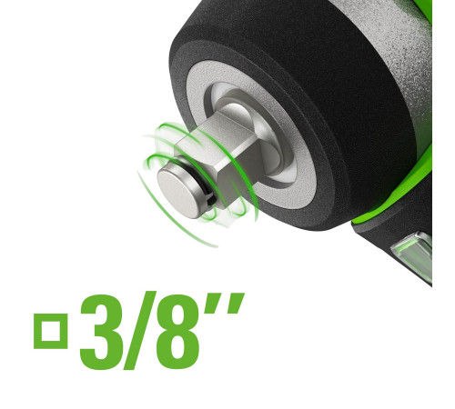 Гайковерт ударный аккумуляторный Greenworks 24V G24IW200 б/щет (1АКБх2Ач и ЗУ) коробка