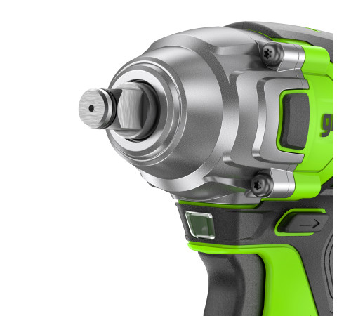 Гайковерт ударный аккумуляторный Greenworks 24V GD24IW400 б/щет (1АКБх4Ач и ЗУ) коробка