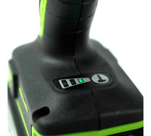 Гайковерт ударный аккумуляторный Greenworks 24V GD24IW400 б/щет (1АКБх4Ач и ЗУ) коробка