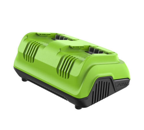 Ультрабыстрое двойное зарядное устройство Greenworks 24V G24X2C8 8A