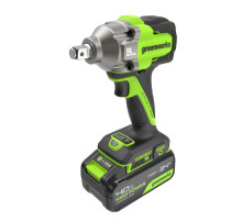 Гайковерт ударный акк умуляторный Greenworks 24V IW5500 (без АКБ и ЗУ) б/щет 500Нм 3 режима