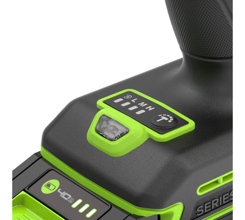 Гайковерт ударный акк умуляторный Greenworks 24V IW5500 (без АКБ и ЗУ) б/щет 500Нм 3 режима