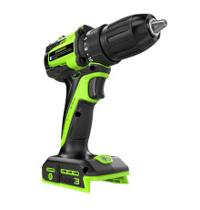 Дрель-шуруповерт аккумуляторная Greenworks 24V DD345 (без АКБ и ЗУ) б/щет 27/45 Нм 13мм