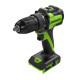 Дрель-шуруповерт аккумуляторная Greenworks 24V DD345 (без АКБ и ЗУ) б/щет 27/45 Нм 13мм