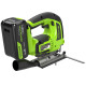 Лобзик аккумуляторный Greenworks 24V GD24JS120 (1хАКБ4Ач и ЗУ)