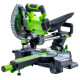 Пила торцовочная Greenworks GD24MS216 24V бесщеточная с протяжкой (1хАКБ 2Ач и ЗУ)