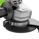 Угловая шлифовальная машина аккумуляторная Greenworks 24VGD24AG (1АКБx5Ач и ЗУ) б/щет 125 мм 10500 о