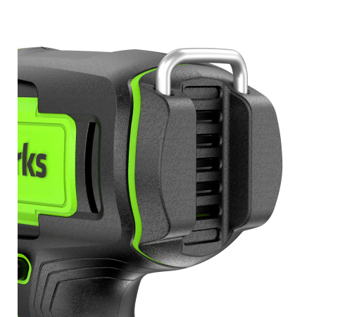 Фен строительный аккумуляторный Greenworks G24HG 24V (1хАКБ 4Ач и ЗУ) коробка