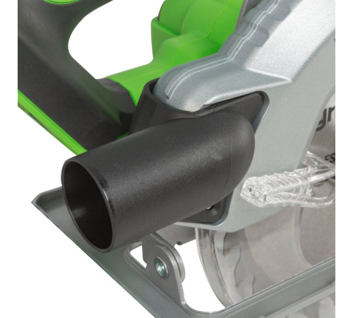 Циркулярная пила аккумуляторная Greenworks 24V GD24CS (1хАКБ 4Ач и ЗУ) коробка