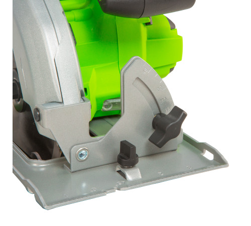 Циркулярная пила аккумуляторная Greenworks 24V GD24CS (1хАКБ 5Ач и ЗУ) коробка