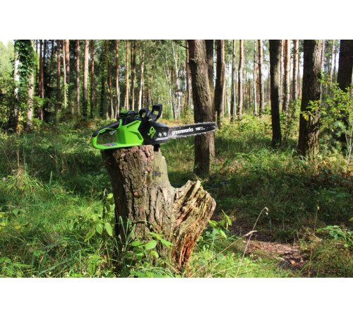 Цепная пила аккумуляторная Greenworks 40V GD40CS18 (с 1хАКБ 5Ач и ЗУ) 40 см
