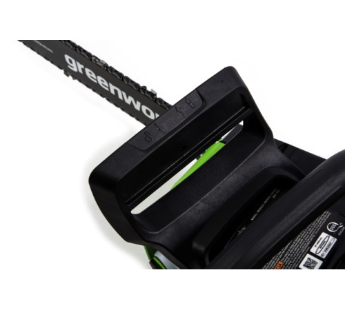 Цепная пила аккумуляторная Greenworks 40V GD40CS18 (с 1хАКБ 5Ач и ЗУ) 40 см