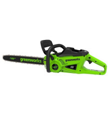 Цепная пила аккумуляторная Greenworks 40V GD40CS20X (1хАКБ 8Ач и ЗУ) 40 см 2кВт б/щ